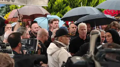 Kıvanç Tatlıtuğ gözyaşları içinde dostu Halit Yukay’ı uğurladı