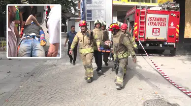 Kadıköy'de istinat duvarı kaydı: 2 işçi yaralandı!