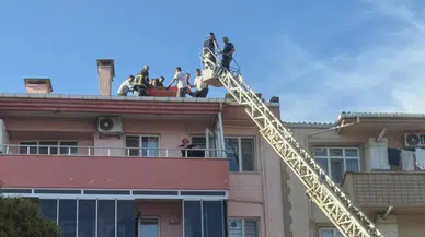 Çatıda kalp krizi geçiren usta hayatını kaybetti