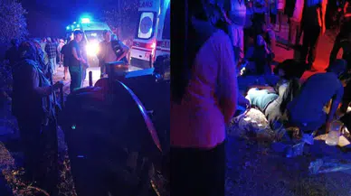 Düzce’de patpat uçuruma yuvarlandı: 8 yaralı