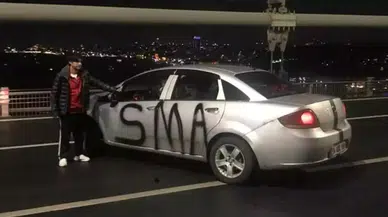 SMA eylemcisine 10 ay hapis