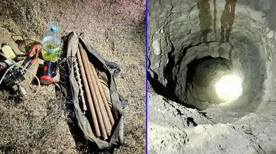 Kırşehir'de kaçak kazı yapan 2 kişi yakalandı!