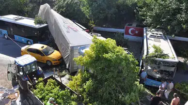 Tır köprüden uçtu: 1 ölü, 2 yaralı