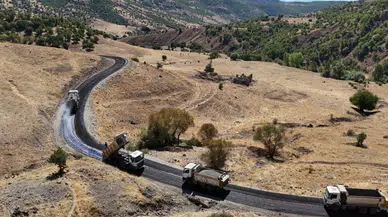 Bingöl’de 650 kilometrelik köy yolu yaz döneminde asfaltlandı ve onarıldı