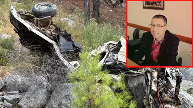 Antalya'da kahreden kaza! Küçükbaş hayvan yüklü kamyonet uçuruma devrildi: 1 ölü