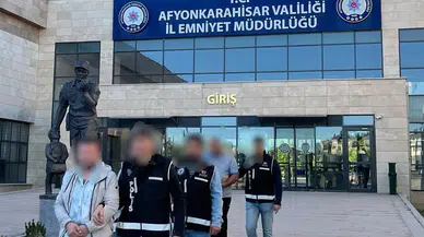 Afyonkarahisar'da faizle para satarak tefecilik yaptığı iddia edilen 5 şüpheli yakalandı