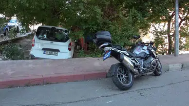 Samsun'da motosikletli yunus polisler kaza yaptı: 2 kişi yaralandı!