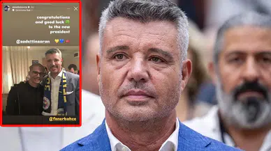 Alex de Souza’dan Sadettin Saran’a tebrik mesajı