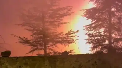 Karapınar'da boş evde korkutan yangın: Alevler rüzgarla büyüdü!