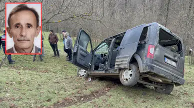 Samsun'da otomobil uçuruma yuvarlandı : 1 ölü, 2 yaralı