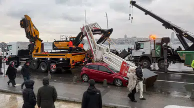 Üsküdar Harem Sahil Yolu’nda kaza: Yol çift yönlü trafiğe kapandı!