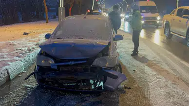 Edirne'de zincirleme kaza: 9 araç birbirine girdi!