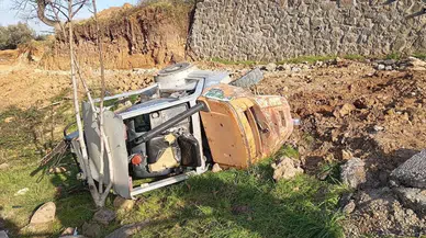 Kocaeli'de devrilen forkliftin altında kalan sürücü öldü