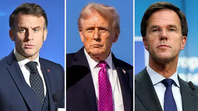 Donald Trump, Macron ve Rutte'nin kendisine gönderdiği özel mesajları yayınladı