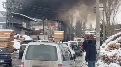 Erzurum'da mobilya fabrikasında patlama: Çok sayıda yaralı var!
