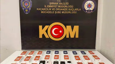 Şırnak’ta narkotik ve kaçakçılık operasyonu: 43 gözaltı, 3 tutuklama