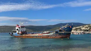 Urla'da kaçak gemi sökümü operasyonu: Sahipleri hakkında adli işlem başlatıldı