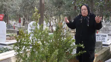 Depremde kaybolan kız kardeşinin mezarını 3 yıl sonra buldu