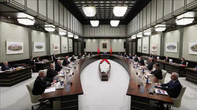 Kabine toplantısı Cumhurbaşkanı Erdoğan başkanlığında toplandı!