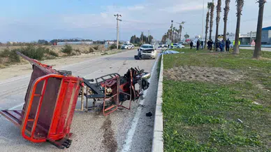 Ceyhan’da otomobille çarpışan üç tekerlekli motosikletin sürücüsü öldü