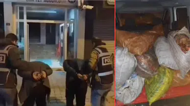 Kayseri'de 250 bin TL değerinde hurda çalan şüpheliler tutuklandı