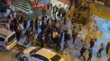 Esenyurt'ta düğün salonunda başlayan tartışma sokağa taştı