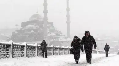 AKOM: İstanbul'da kar bekleniyor!