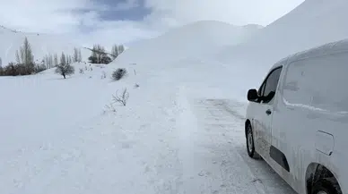 Bingöl'de çığ düştü, vatandaşlar saniyelerle kurtuldu