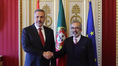 Bakan Fidan mevkidaşı Paulo Rangel ile görüştü