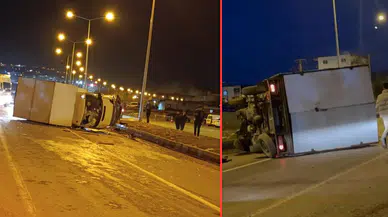 Siirt Kurtalan'da ticari araç ile kamyonet çarpıştı: 2 yaralı