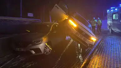 Kütahya'da kaza: 2 kişi yaralandı!