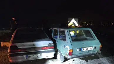 Denizli'de geçiş üstünlüğü anlaşmazlığı kazaya neden oldu!