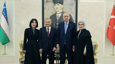 Emine Erdoğan, Özbekistan Cumhurbaşkanı’nın ve eşinin Türkiye ziyaretini paylaştı