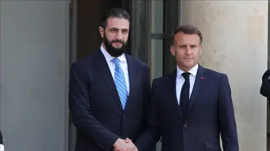 Macron ve Şara arasında kritik görüşme: SDG'nin Suriye'ye entegre edilmesine yönelik anlaşmaya varılmalı
