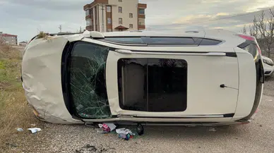 Samsun İlkadım'da otomobil takla attı: 3 yaralı