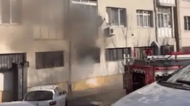 Eskişehir'de bir apartmanın bodrum katında yangın çıktı!