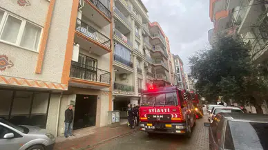 Aydın Efeler’de korkutan yangın: Mutfaktaki aspiratör alev aldı!