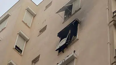 Antalya Serik'te apartman yangını: 6. kattaki alevler korkuttu!