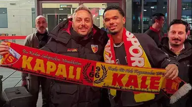 Kayserispor'un Manchester City'den yeni transferi Jadel Katongo kente geldi