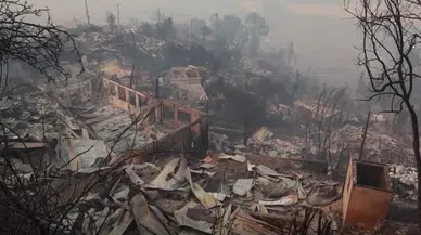 Şili’de orman yangını felaketi: 18 ölü, yüzlerce ev kül oldu!