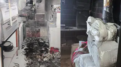 Bitlis’te bir restoranda yangın çıktı