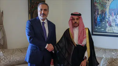 Dışişleri Bakanı Fidan, Suudi Arabistanlı mevkidaşıyla görüştü