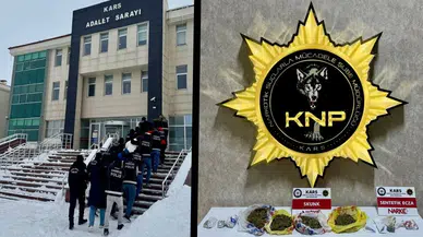 Kars'ta uyuşturucu tacirleri yakalandı