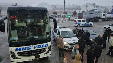 Muş'tan Bursa'ya giden yolcu otobüsü saldırıya uğradı