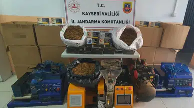 Kayseri'de kaçakçılık operasyonu: 2 gözaltı