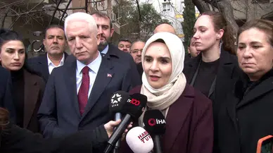 Bakan Göktaş, Atlas Çağlayan'ın ailesine taziye ziyaretinde bulundu!