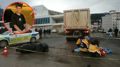 Tokat'ta kamyona çarpan 19 yaşındaki motosiklet sürücüsü öldü