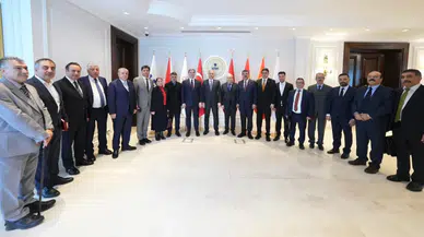 İçişleri Bakanı Yerlikaya, Ezidi toplumu temsilcileriyle bir araya geldi