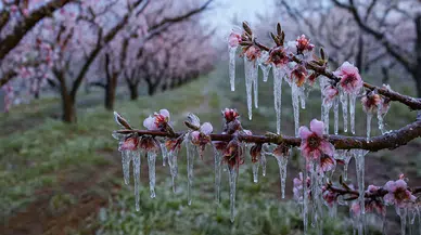 Adana'da zirai don alarmı: Çiftçiler için kritik günler başladı!