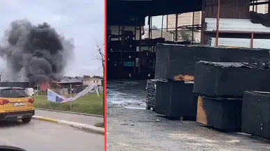 Şile'de şantiye kulübesi alevlere teslim oldu: Yaşlı adamın cansız bedeni bulundu